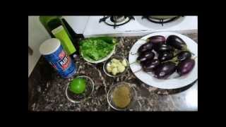 Pickled Spicy Eggplant Egyptian Style  Солёные Баклажаны По Египетски