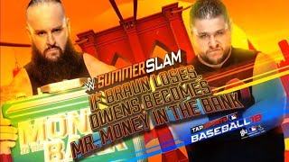 Wwe Summer slam 2018 Braun Strowman vs Kevin Owens Money In The Bank full match