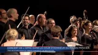« Triple Concerto » de Beethoven au Palais de Monaco