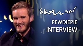 PewDiePie (English Interview) | "I sold hot dogs" | SVT/NRK/Skavlan