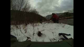 Time-lapse; Water sampling at Cheticamp River