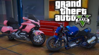 Motorcycle Delivery! GTA 5 Real Life Mod #72 (Real Hood Life 4)