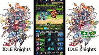 Idle Knights (Android iOS APK) - Idle RPG Gameplay