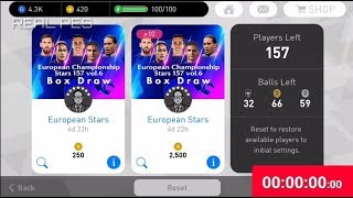 Trick Black Ball European Championship Stars 157 PES 2018