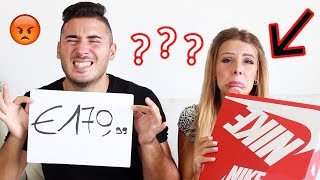 IL MIO RAGAZZO INDOVINA I PREZZI DEI MIEI ACQUISTI ?