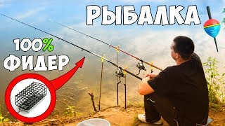 РЫБАЛКА на ФИДЕР с НОЧЁВКОЙ или ВСЕГДА ЛОВИ до ПОСЛЕДНЕГО