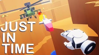 Destroying Helicopters and Dodging Bullets! - Just In Time Incorporated VR - HTC Vive Gameplay
