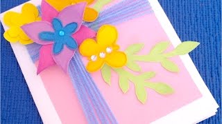 DIY. ♥ОТКРЫТКА для БАБУШКИ и МАМЫ ♥ПОДЕЛКИ ИЗ БУМАГИ СВОИМИ РУКАМИ♥