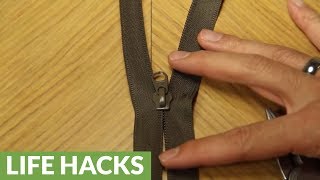 How to fix a zipper that doesn't close
