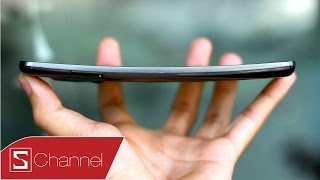 Schannel - Mở hộp điện thoại màn hình cong LG G Flex - CellphoneS