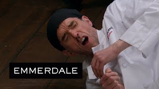 Emmerdale - Charity Punches Marlon for Calling Her a Bad Mum