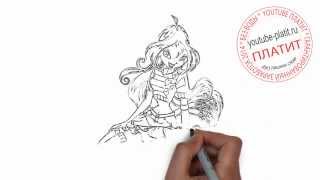 Как правильно рисовать винкс  Как нарисовать винкс сиреникс карандашом
