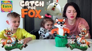 Настольная Игра: (Поймай Лиса)! Хитрый Лис Хочет Украсть Курицу. // Catch The Fox Game Unboxing