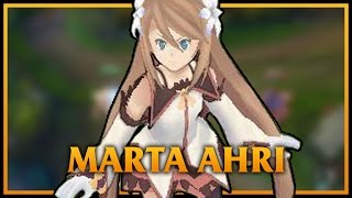Tales of Symphonia Marta Ahri LoL Custom Skin ShowCase