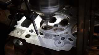 NEWEN CNC Valve seat Cutting Beryllium. Step 1