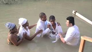 AHAYASPROMISE - GOCC BAPTIZM IN THE JORDAN RIVER PRAISE AHAYAH!
