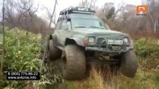 Установка колес Х TRIM на Nissan Patrol (Сахалин)
