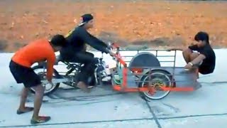 TURBO POWERED motorcycle DELIVERY TRIKE