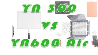 YONGNUO - YN 600 Air x YN 300 III - COMPARAÇÃO - FONTE - SUPORTE