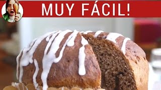 Receta de pan dulce de CHOCOLATE / Cómo hacer pan dulce fácil  - Paulina Cocina