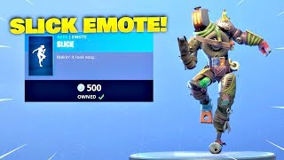 *NEW* SLICK DANCE EMOTE! Fortnite ITEM SHOP [February 10, 2019] | Fortnite Battle Royale