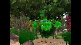 Story on edible parts of plant  - The Veggie Monster - Part 1 - English