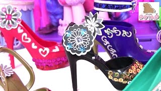 Видео для Детей DIY SHOES Своими Руками. Игрушки для Девочек. Игры для Девочек
