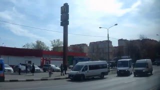 . Московская область. Поездка по трассе М-5 Москва-Челябинск на автобусе рейса Москва-Пенза