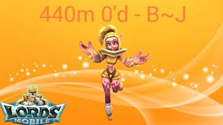 Lords Mobile - 440m player Zeroed - [B~J]