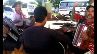 negro josé valdir, oscar e leonir em santo antonio das missões 2011.
