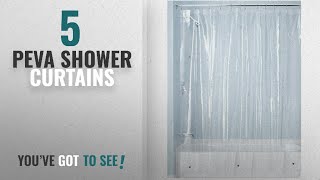Top 10 Peva Shower Curtains [2018]: InterDesign PEVA 3 Gauge Shower Curtain Liner - Mold/Mildew