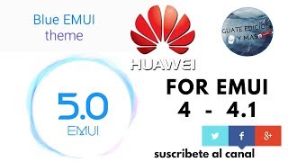 THEME EMUI 5 (EMUI 4 - 4.1)