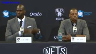 Kevin Garnett, Paul Pierce, Jason Terry Brooklyn Nets Full Press Conference [HD]
