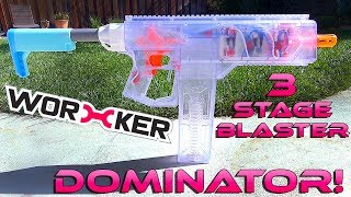 Dominator Early Impressions | New Three Stage Worker Nerf Blaster!