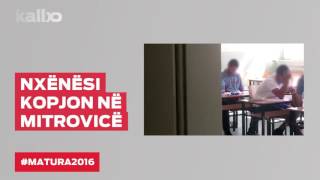 Nxënësi kopjon në Mitrovicë