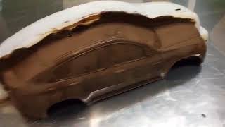 Аветорт - торт в виде машины из шоколада