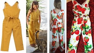 Шью детский летний комбинезон для девочки по Burda Style 05/2019 модель 130