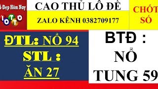 hội cao thủ lô đề miền bắc, soi cầu miền nam 28/3/2019