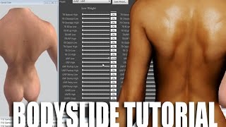 How to create HDT bodies with Bodyslide and Unified UNP