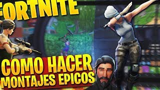 Como Editar/Hacer LOS MEJORES Montages ÉPICOS De Fortnite con Filmora 9 y Sony Vegas! Facil y Rapido