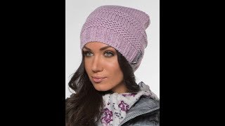 Красивые Шапки Спицами - 2019 / Beautiful Hats Knitting / Schöne Mützen stricken