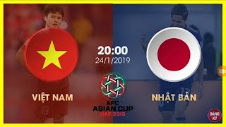 trực tiếp bóng đá Việt Nam vs Nhật Bản - Tứ Kết Asian Cup 2019