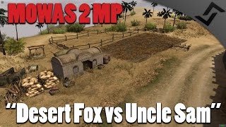 Men of War: Assault Squad 2 - Desert Fox vs Uncle Sam (MOWAS 2 MP)