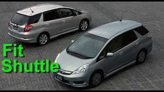 Honda Fit Shuttle из Японии. Встреча автовоза. Обзор
