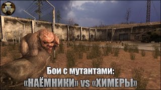 Сталкер | Бои с мутантами | «Наёмники» vs «Химеры»