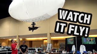 Motorized LEGO Airship Blimp | Brickworld Chicago 2018