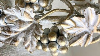 Художественная ковка,сборка виноградной грозди из кованых шариков