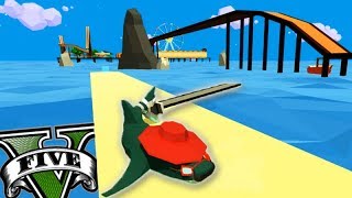 GTA (TUBARÃO) - O TUBARÃO da ESPADA!!! Shark Simulator