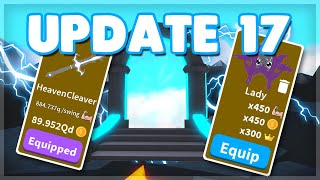 *NEW* SABER SIMULATOR UPDATE 17! NEW WEAPONS! NEW PETS! AND MORE!