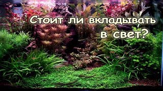 Свет в аквариуме с растениями. Правильный свет в аквариуме.